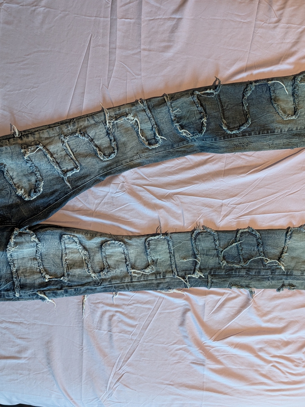 Jordan Craig Legacy Edition Men's Stacked Distressed Jeans 30x41